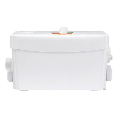 VEVOR 300W for Macerator Toilet Macerating Toilet Pump Macerator Pump 6000 L/h Flow, 23 ft/7 m Head Toilet Bowl,Toilet Tank Upflush Toilet with 3 Water Inltes For Kitchen, Bathroom