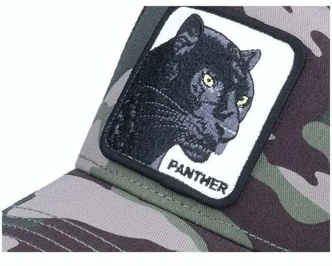 Goorin Bros. The Farm Unisex Trucker Hat, Camouflage Panther