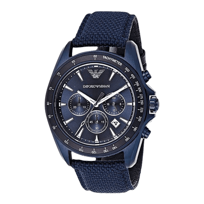 Emporio Armani Men's AR6132 Sport Blue Nylon Quartz Watch