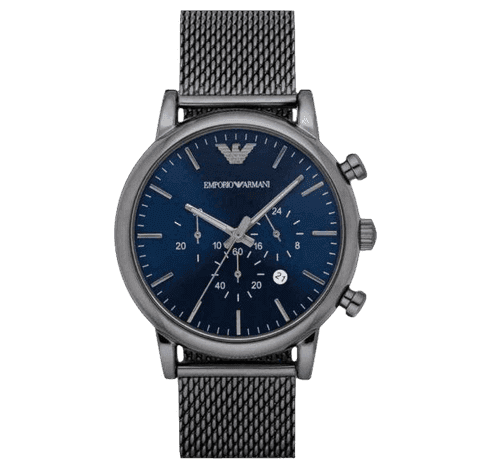 Emporio Armani Men's Chronograph Dress Watch With Quartz Movement