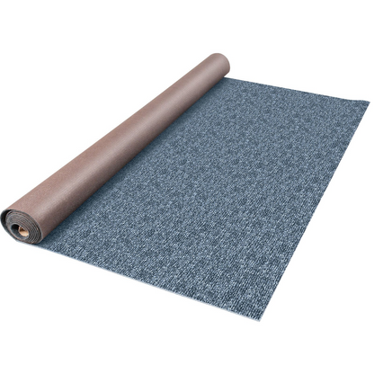 VEVOR Gray Marine Carpet 6 ft x 23 ft Boat Carpet Rugs Indoor Outdoor Rugs for Patio Deck Anti-Slide TPR Water-Proof Back Cut Outdoor Marine Carpeting Easy Clean Outdoor Carpet Roll