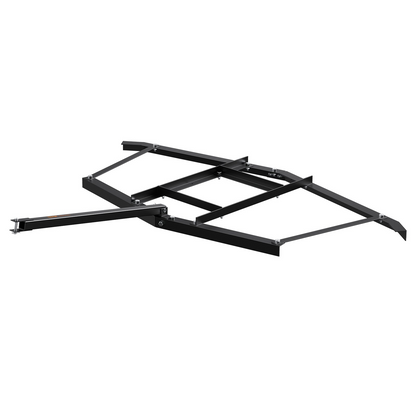 VEVOR Driveway Drag, 67.7" Width Tow Behind Drag Harrow, Q235 Steel Driveway Grader with Adjustable Bars, Support up to 50 lbs, Driveway Tractor Harrow for ATVs, UTVs, Garden Lawn Tractors