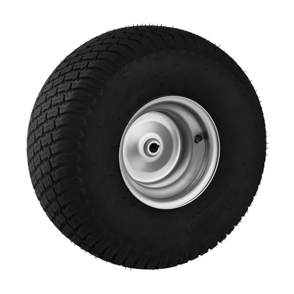 VEVOR Lawn Mower Tires with Rim, 20x8-8" Tubeless Tractor Tires, 2-Pack Tire and Wheel Assembly, S-Turf Pneumatic Tires with 3.5" Offset Hub and 3/4" Bushing Size, for Riding Mowers Lawn Tractors