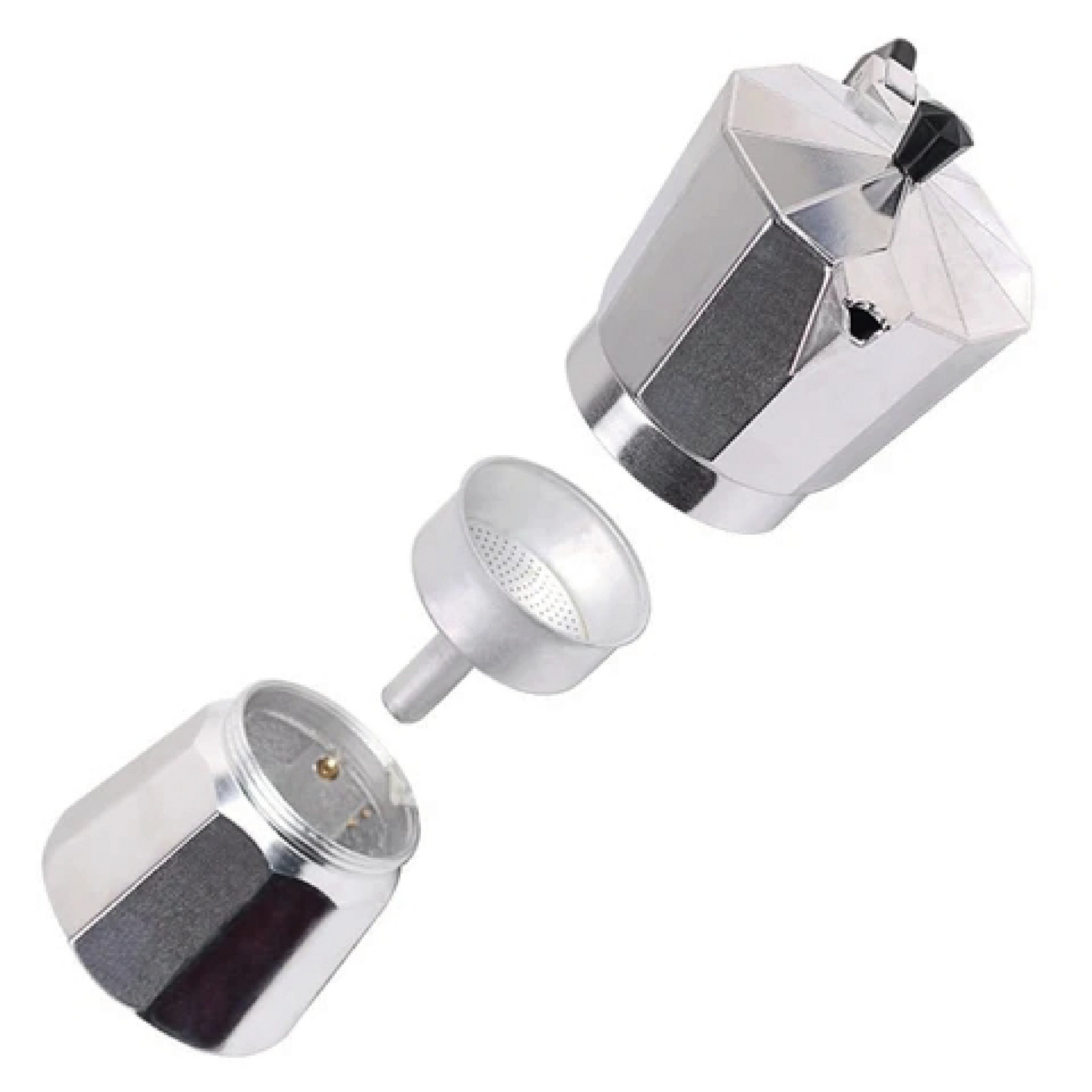 Aluminum Coffee Maker - 4 Sizes