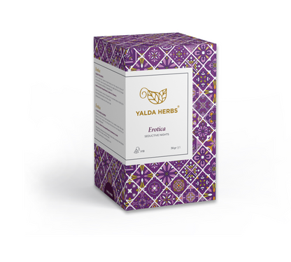 Yalda Herbs Romance 18 Pyramid Teabags Rose Melange