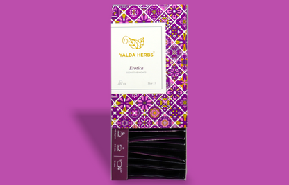 Yalda Herbs Romance 18 Pyramid Teabags Rose Melange