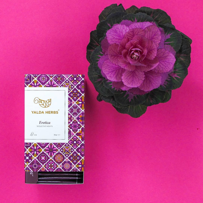 Yalda Herbs Romance 18 Pyramid Teabags Rose Melange