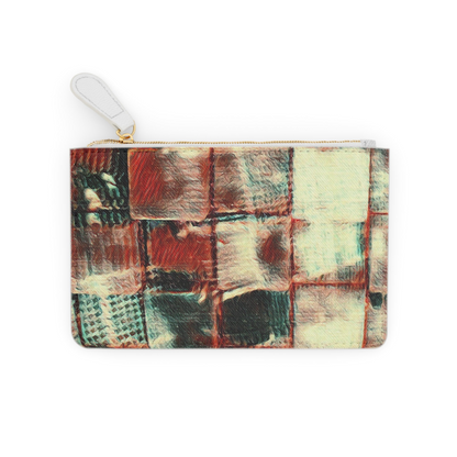 Mini Clutch Bag - Square Dance