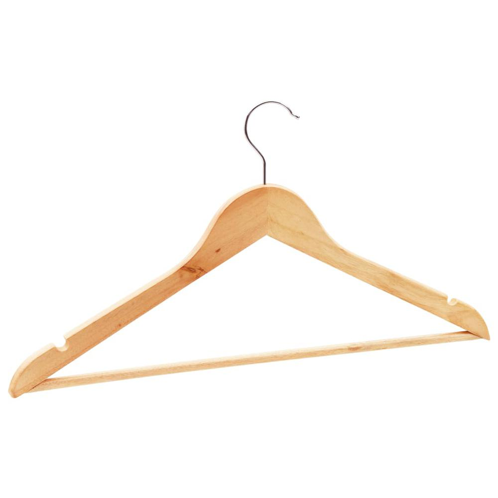 20 pcs Clothes Hanger Set Non-slip Hardwood