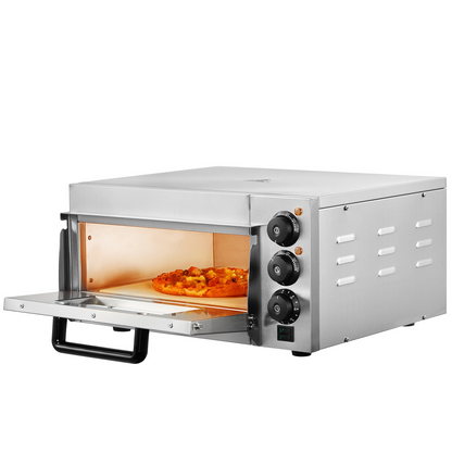 VEVOR Commercial Countertop Pizza Oven Electric Pizza Oven for 14" Pizza Indoor