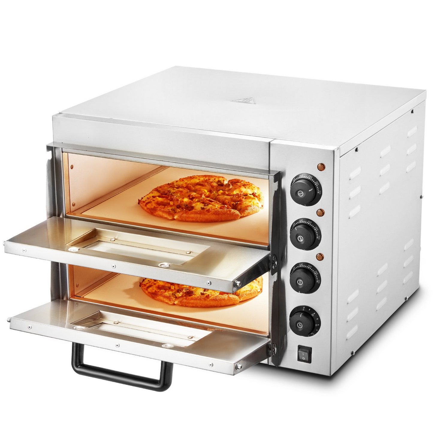 VEVOR Commercial Countertop Pizza Oven Electric Pizza Oven for 16" Pizza Indoor