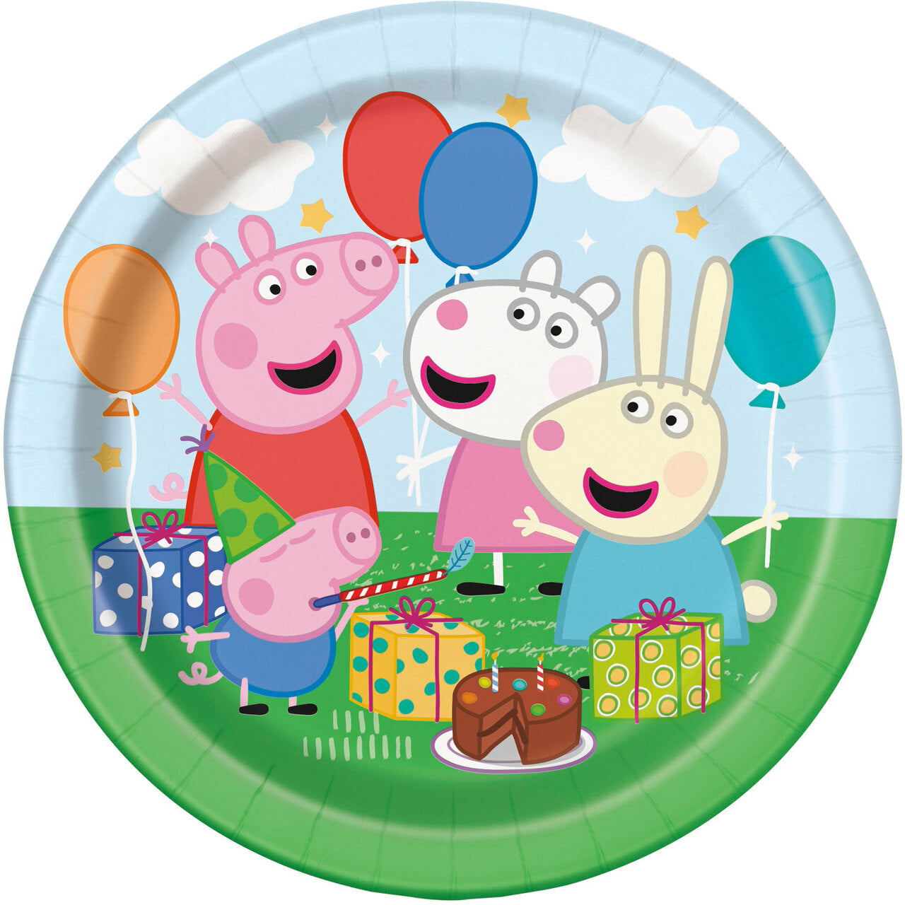 Peppa Pig 7 inch Dessert Plates 8ct