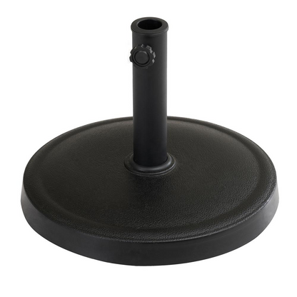 Sunjoy Universal 30 lb. Black Heavy Duty Cement Filled Patio Umbrella Base