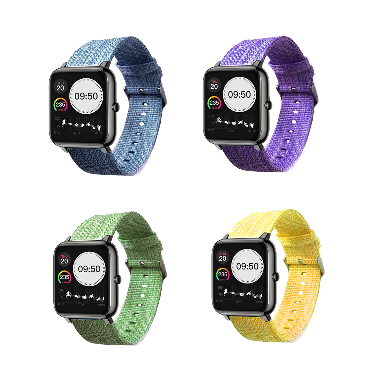 Medley Wellness And Sports Activity Tracker Watch With Melange And Urban Belt