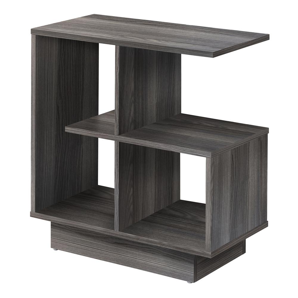 ACCENT SIDE TABLE - 24"H / GREY