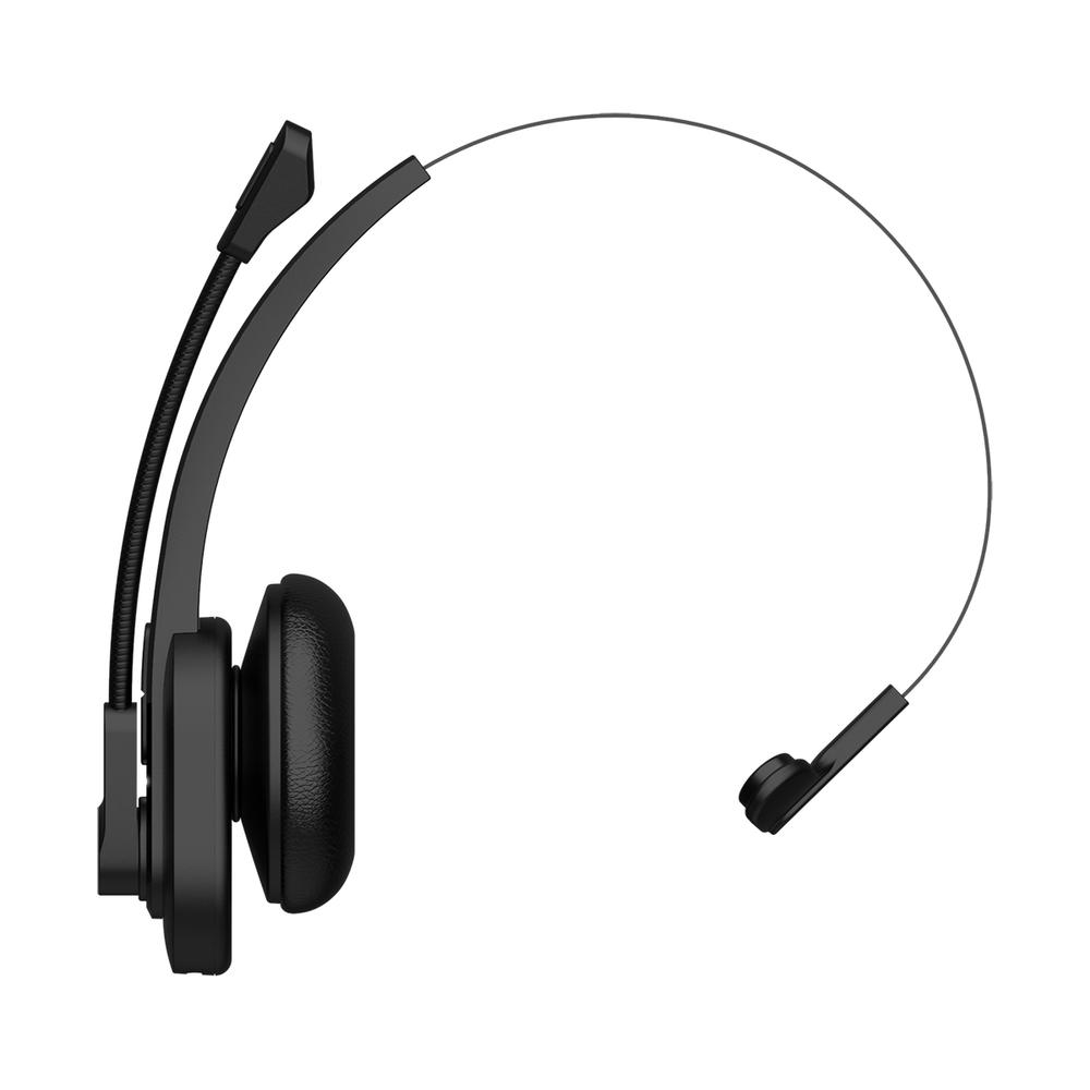 Noise Cancelling Bluetooth Trucker Headset Wireless Headphones w Mic up to 24 Hours Talk Time Hands-Free Operation Up To 32 Feet RKING2000