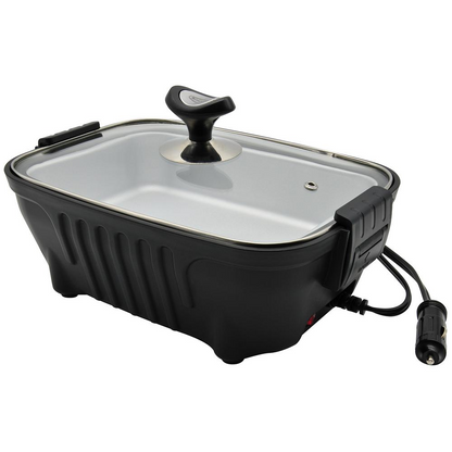 RoadPro 12V Roaster Personal-Sized Roaster for Car or Truck and Camping or Tailgating  RPSC200