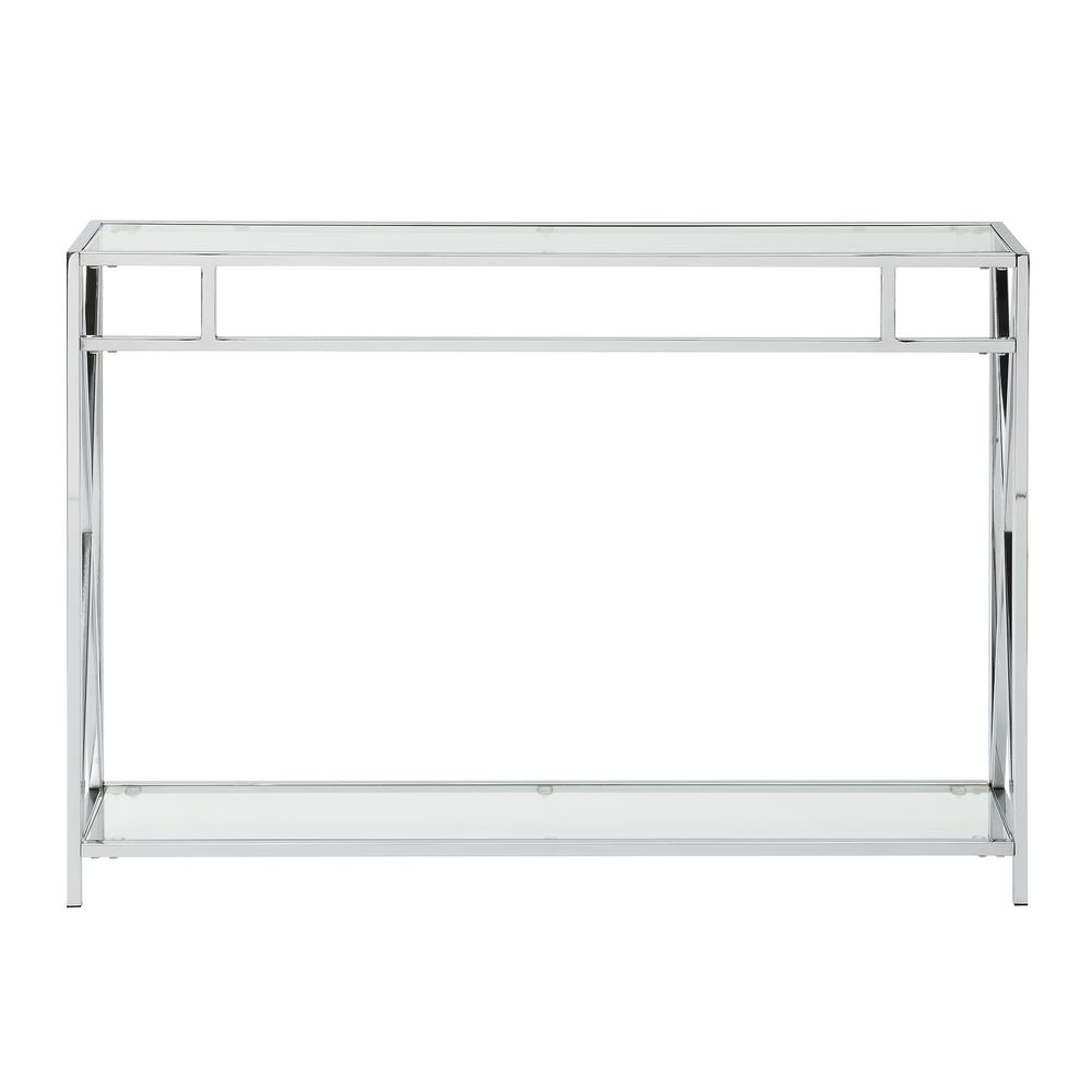 Oxford Chrome Console Table