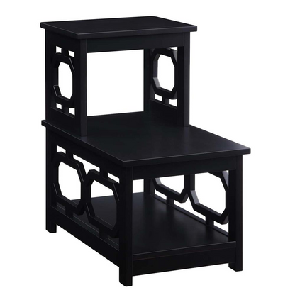 Omega 2 Step Chairside End Table