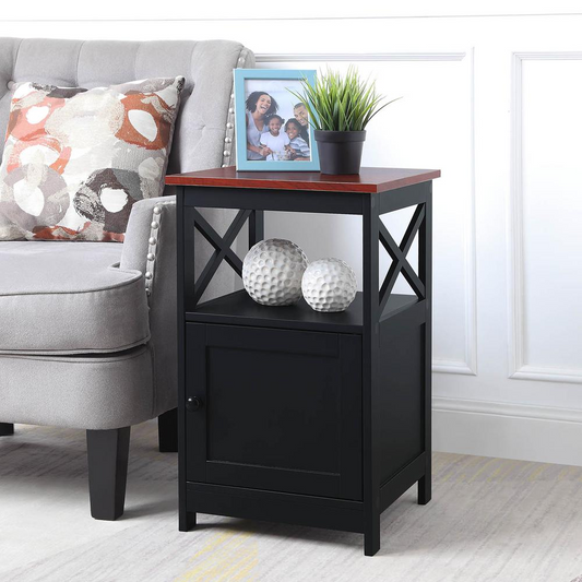 Oxford End Table with Cabinet