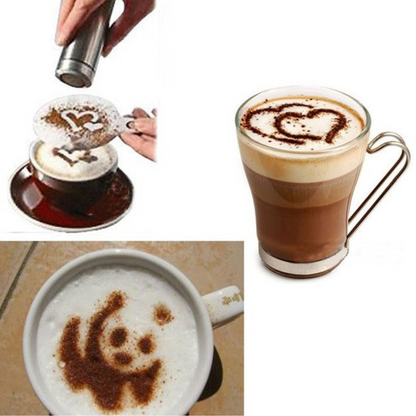 Latte Lover's Coffee Design Topper Tool In 2 Pak