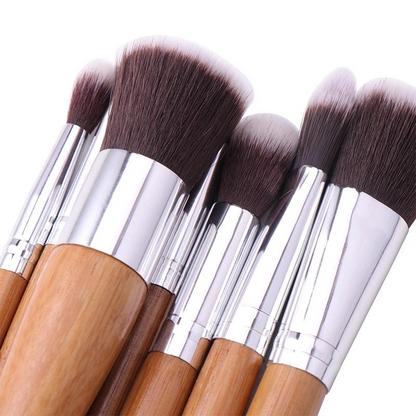 Lucky Beauty Bamboo Brush Set of 11 pcs