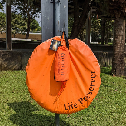 Arya Life Throw Rope Rescue Bag with 70ft of Marine Rope.