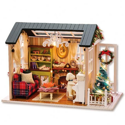 COUNTRY LIVING MINIATURE DOLLHOUSE