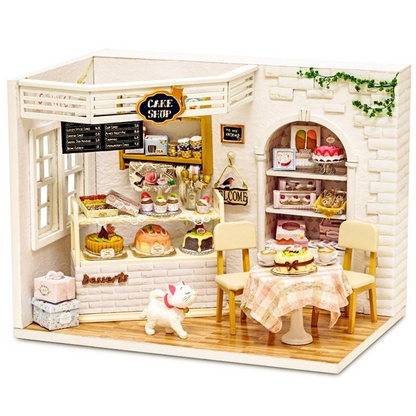 Parisian Cafe Miniature Dollhouse