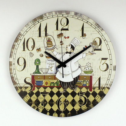 Chef kitchen Wall Clock