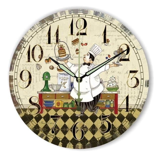 Chef kitchen Wall Clock