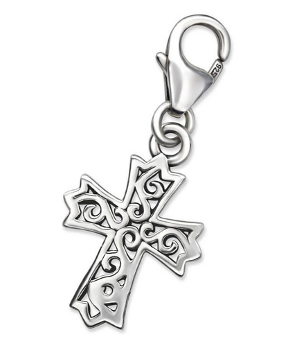 Sterling Silver Cross Charm