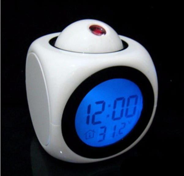 LED LED Digital Projection Alarm Clock