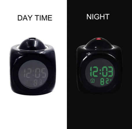 LED LED Digital Projection Alarm Clock