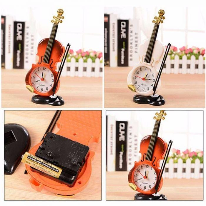 VIOLIN DÉCOR ALARM CLOCK