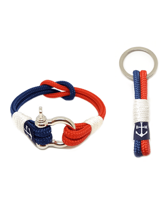 Garth Nautical Bracelet and Keychain