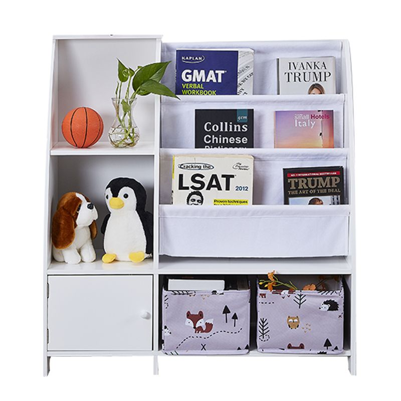 Magazine Bookshelf - White Book Shelves