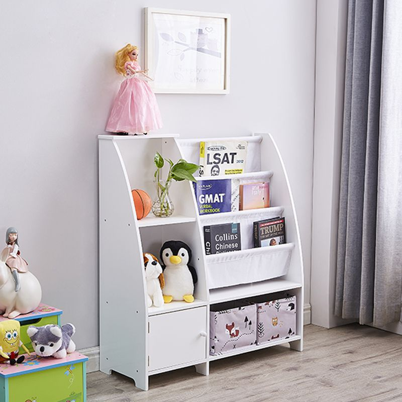 Magazine Bookshelf - White Book Shelves