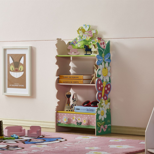 Childrens Painted Bookshelves - Bookshelf with Drawers