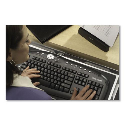 Office Suites&trade; Deluxe Keyboard Drawer - 2.5" Height x 30.9" Width x 14.1" Depth - Black - 1