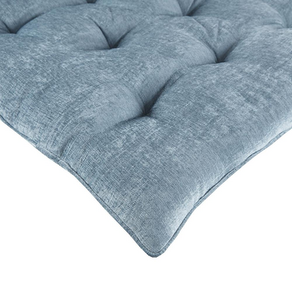 100% Polyester Chenille Long Floor Cushion, 27"W x 74"L, Grey