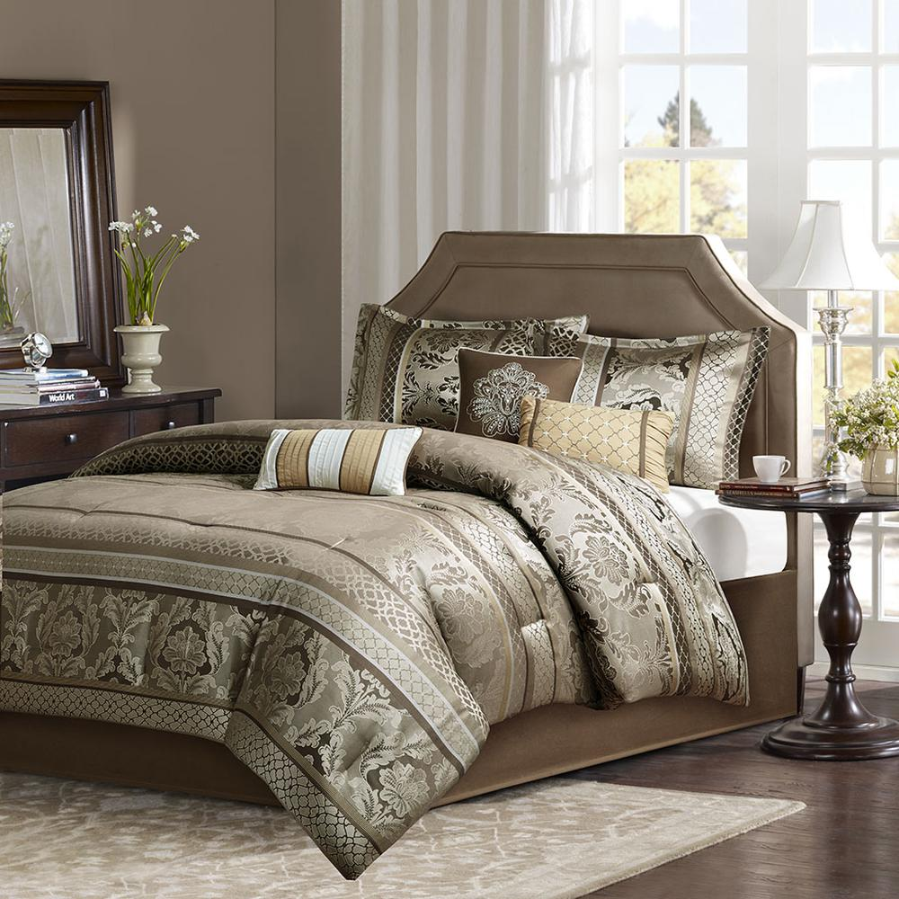 Jacquard 7pcs Comforter Set