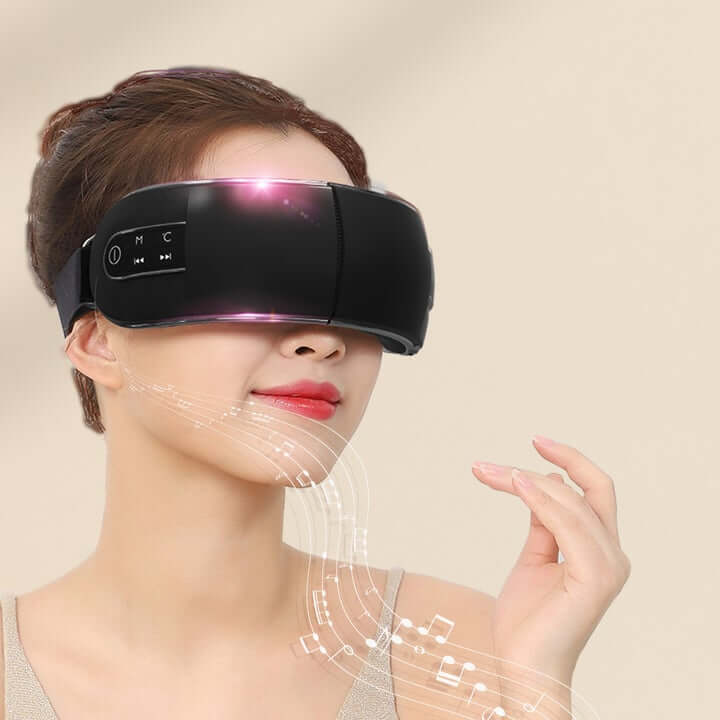 Bella2Bello Bella Electric Bluetooth 3D Eye Massager (Black) (English Voice) 10420