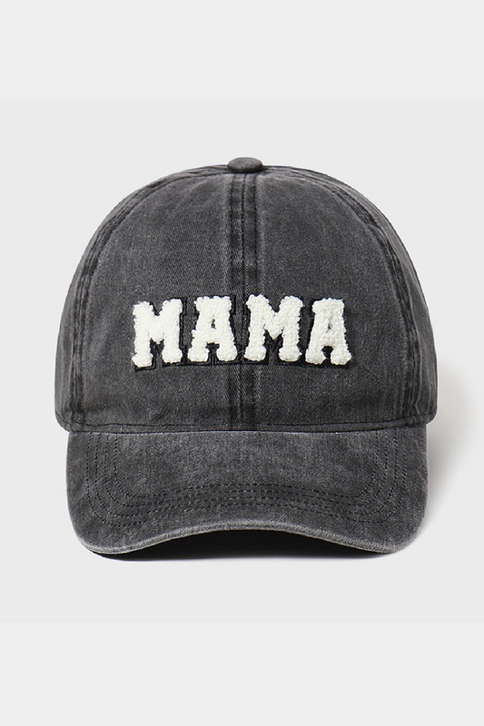 Chenille Letter MAMA Cap