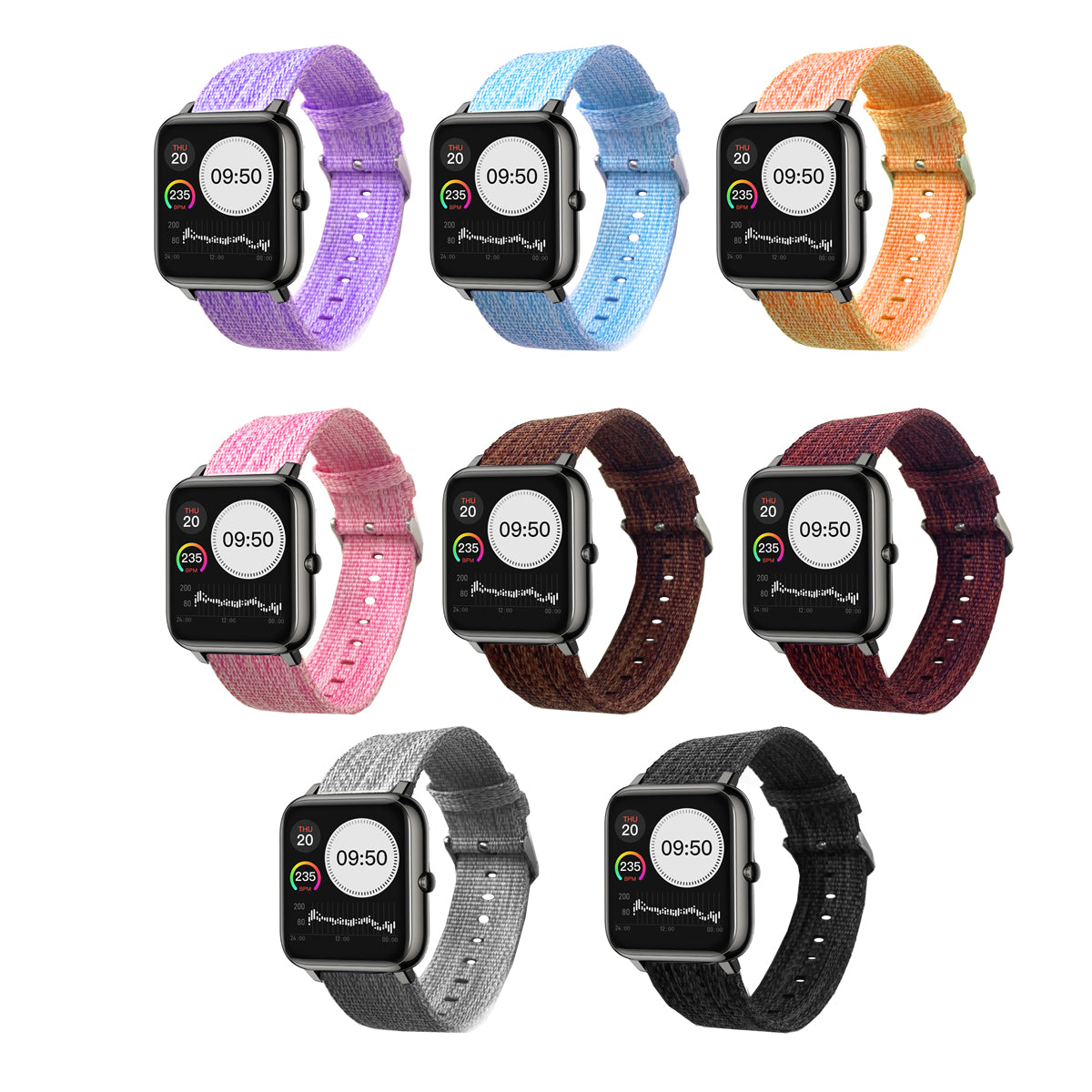 Medley Wellness And Sports Activity Tracker Watch With Melange And Urban Belt