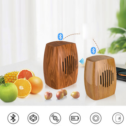 Wood Look Retro Bluetooth Speaker