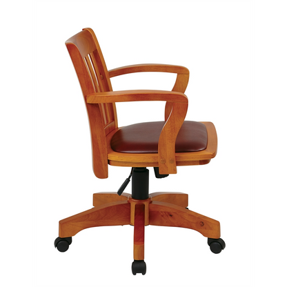 Deluxe Wood Bankers Chair