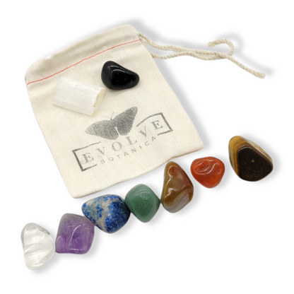 Chakra Balance and Cleanse Stone Kit