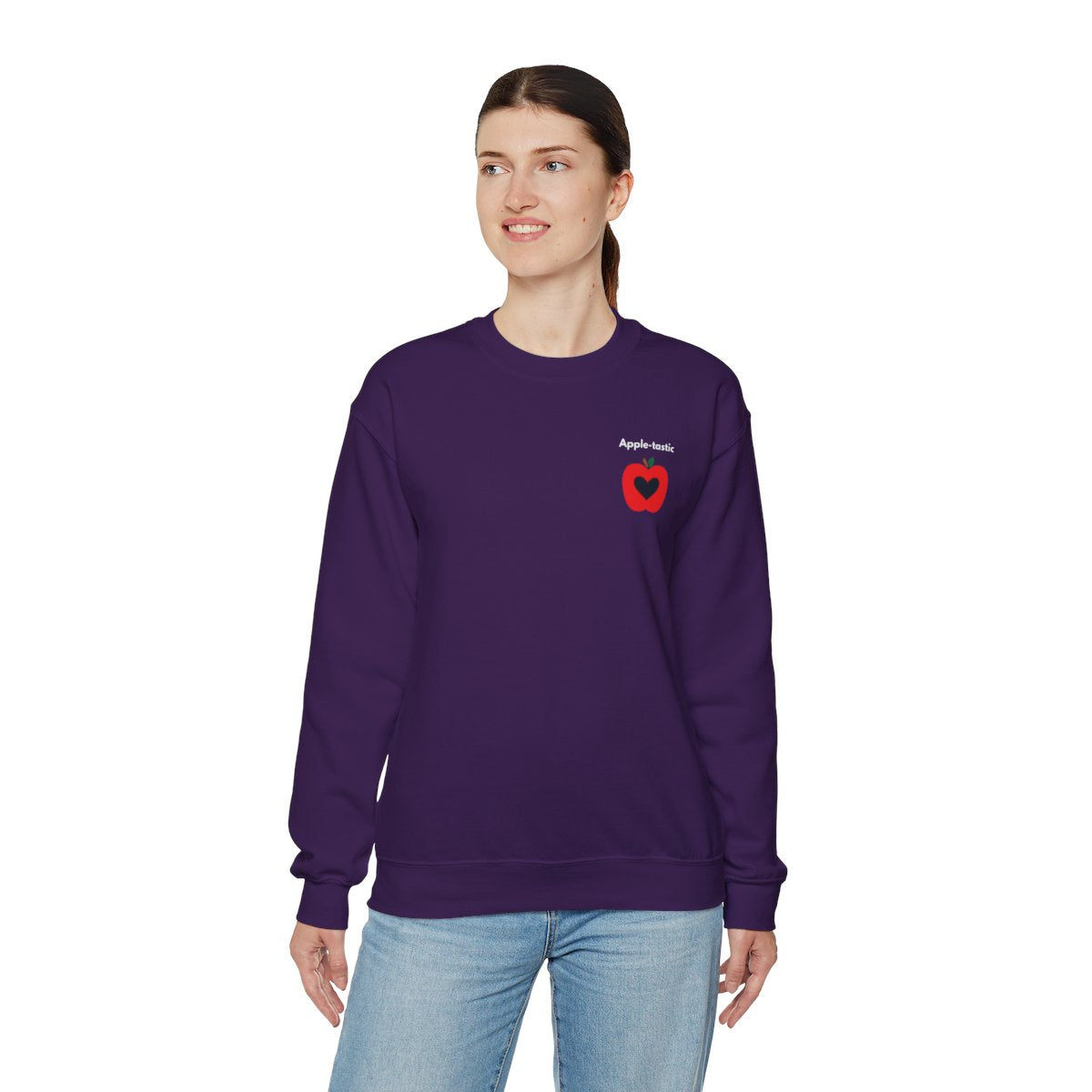 Apple-tastic: Unisex Heavy Blend™ Crewneck Sweatshirt