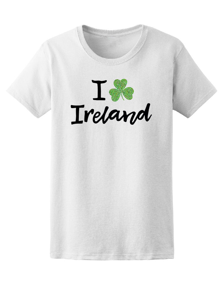 I Love Ireland Cute Lucky Clover Tee Men's -Image by Shutterstock
